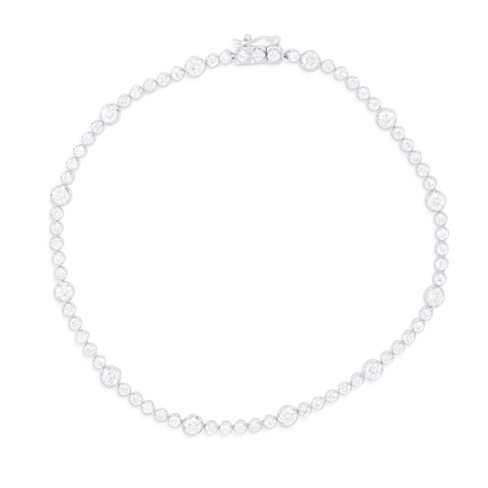 Madison L 14K White Gold Diamond Bracelet - style B1232W