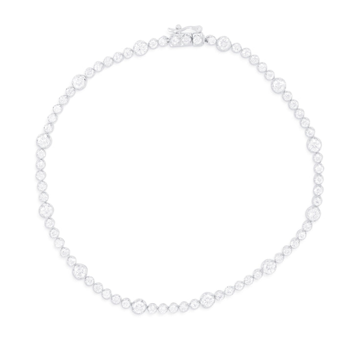 Madison L 14K White Gold Diamond Bracelet - style B1232W