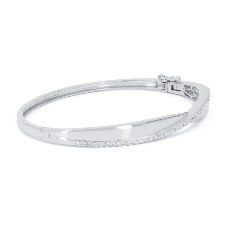 B1259 - 14K Gold Diamond Bracelet