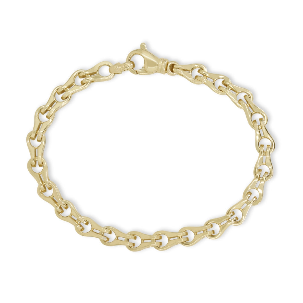 Madison L 14K Yellow Gold Bracelet - style B1270Y