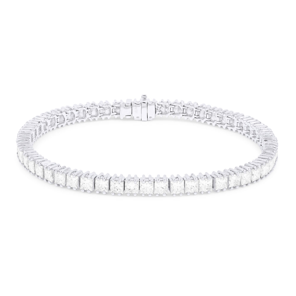 Madison L 18K White Gold Diamond Bracelet - style DB2476