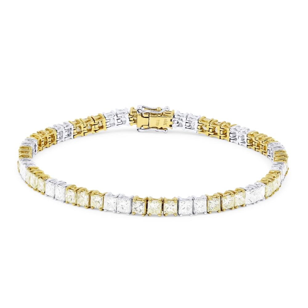 Madison L 18K White Gold Diamond Bracelet - style DB2552