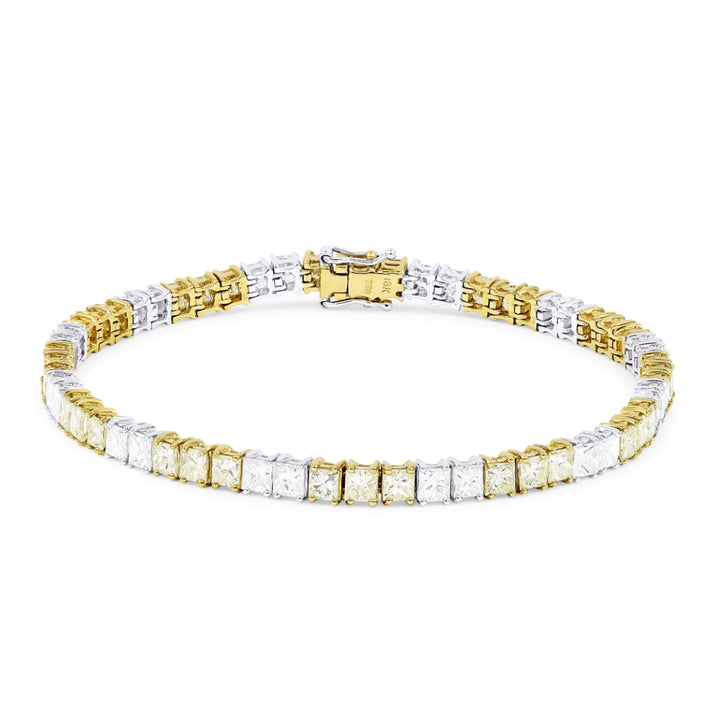 Madison L 18K White Gold Diamond Bracelet - style DB2552