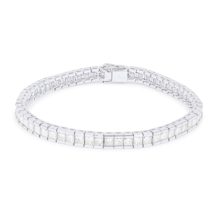 Madison L 18K White Gold Diamond Bracelet - style DB2559