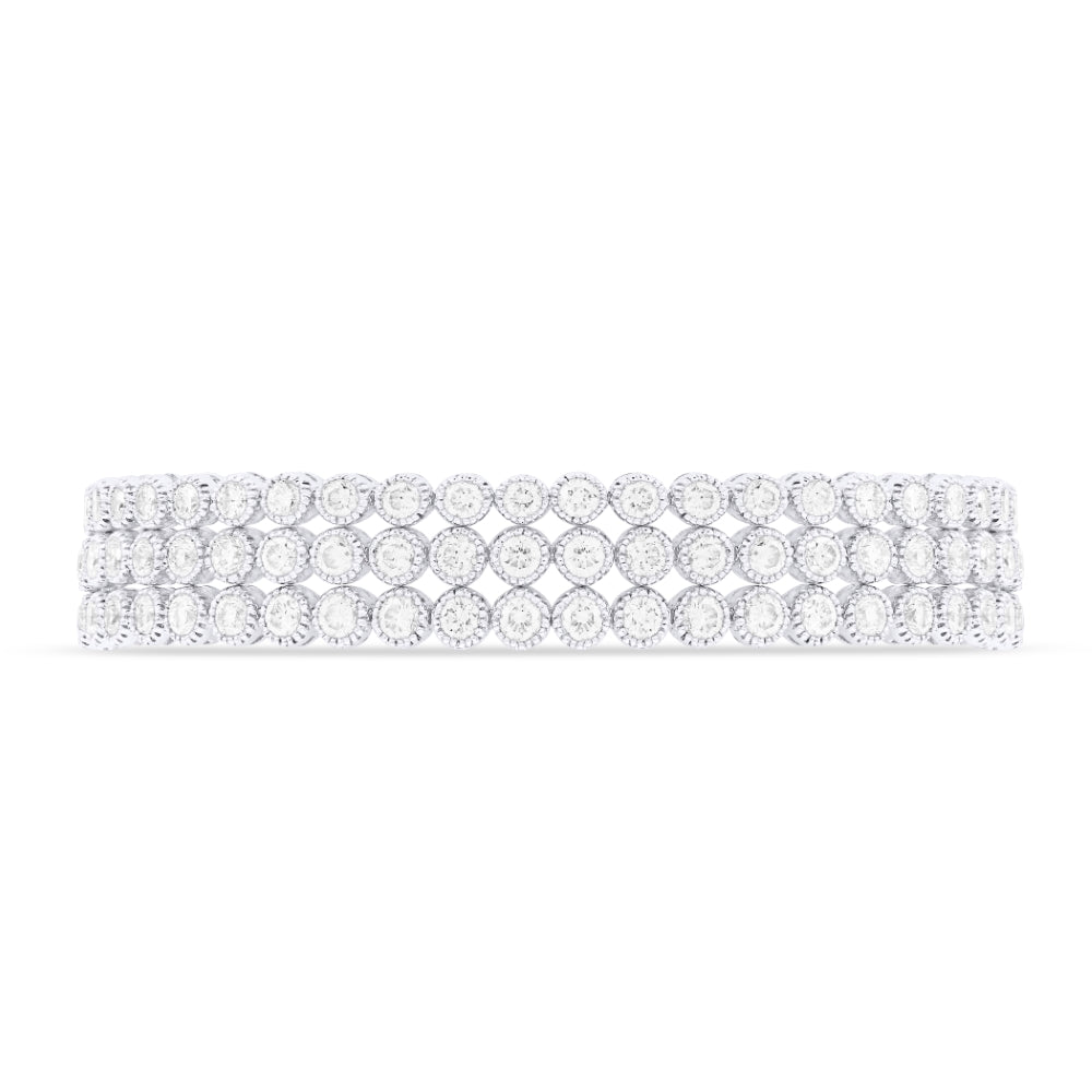 Madison L 18K White Gold Diamond Bracelet - style DB2665