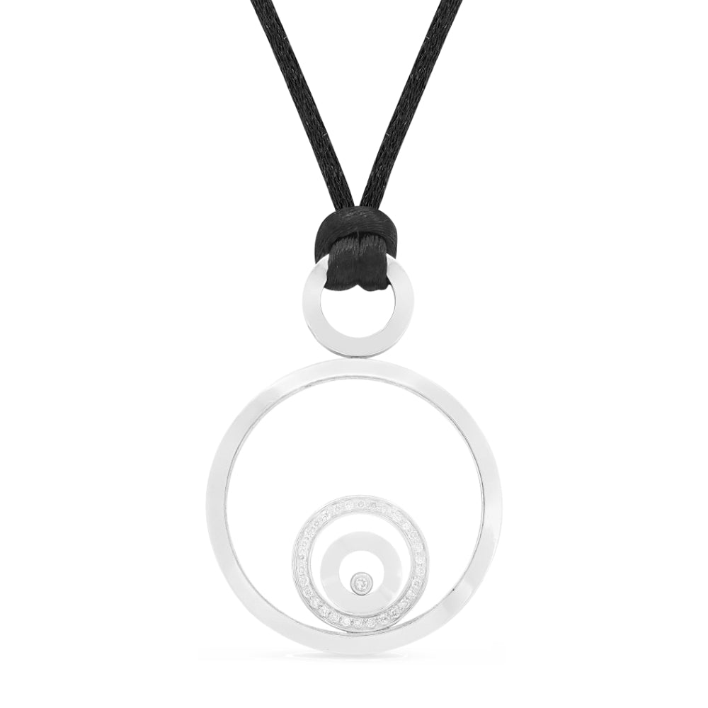 Madison L 18K White Gold Diamond Pendant - style DP4609
