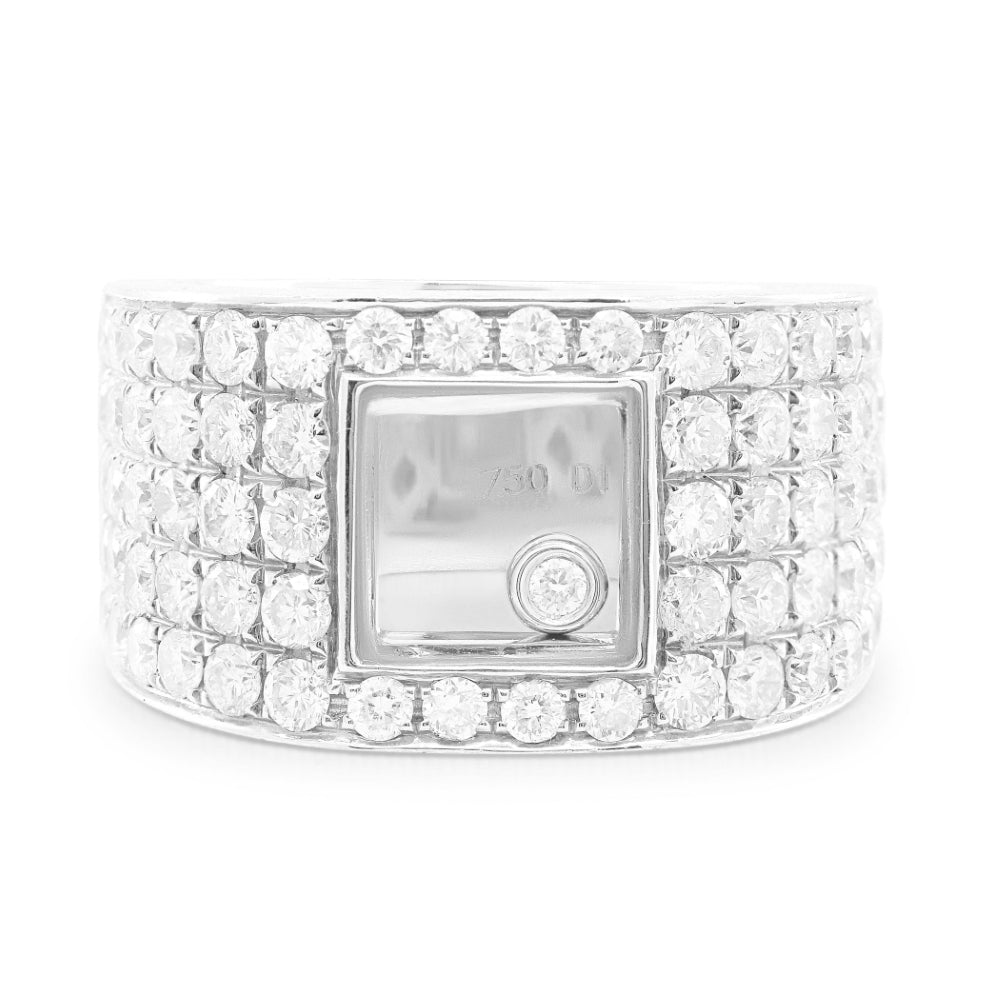 Madison L 18K White Gold Diamond Ring - style DR10202