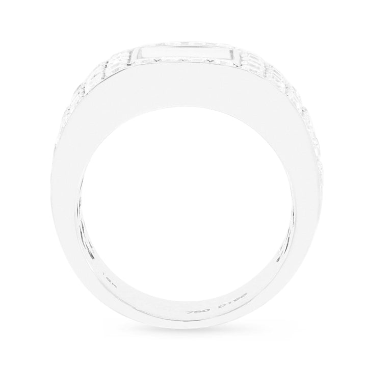 DR10202 - 18K White Gold Diamond Ring