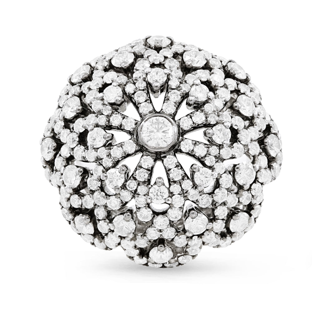 Madison L 18K White Gold Diamond Ring - style DR12236