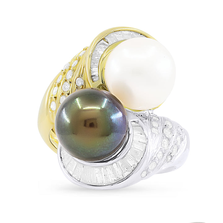 Madison L 18K White Gold Diamond Cocktail Ring - style DR1714