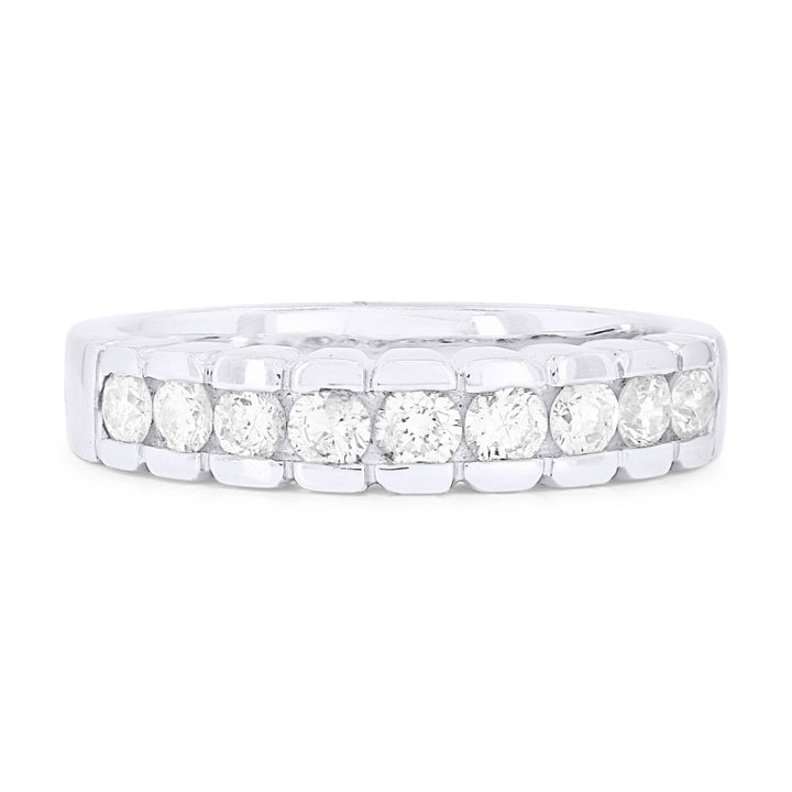 Madison L 18K White Gold Diamond Ring - style DR4318