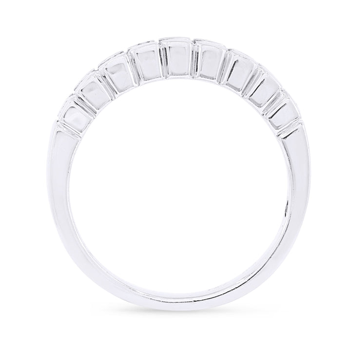 DR4318 - 18K White Gold Diamond Ring