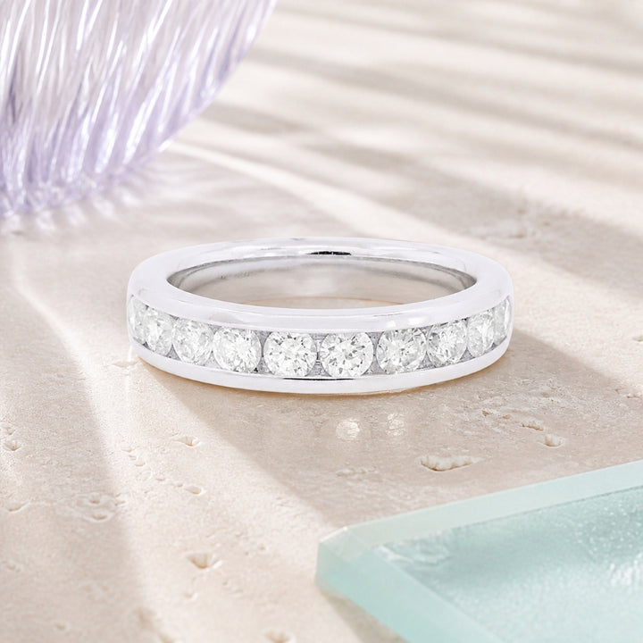 DR5199 - 14K White Gold Diamond Ring