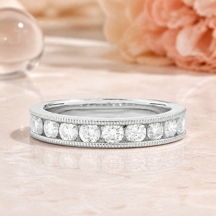 DR5718 - 14K White Gold Diamond Ring