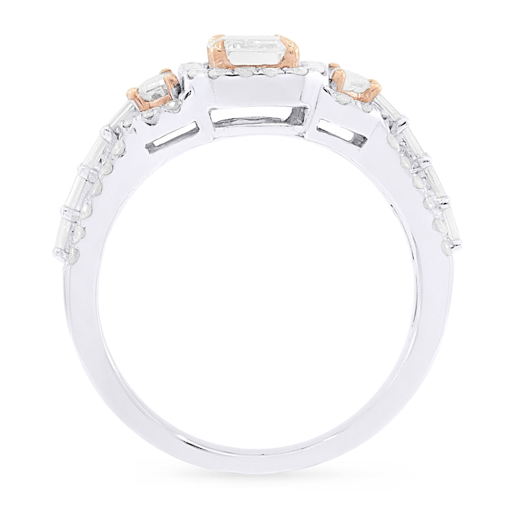 DR9082 - 18K White Gold Diamond Ring