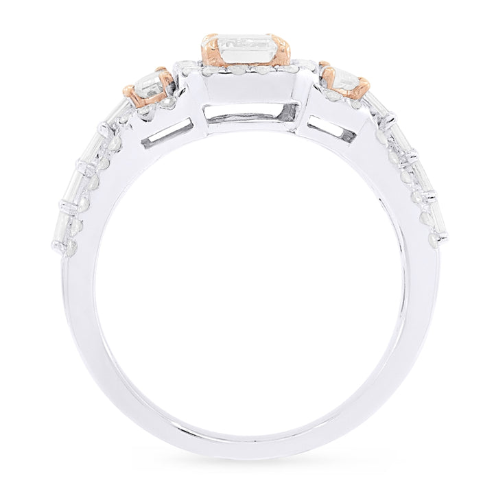 DR9082 - 18K White Gold Diamond Ring
