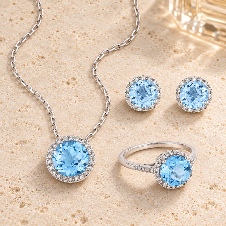 E1023 - 14K Gold Round Stud Earrings