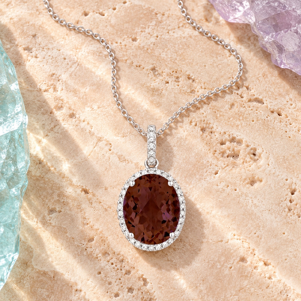 N1027 - 14K Gold Oval Pendant