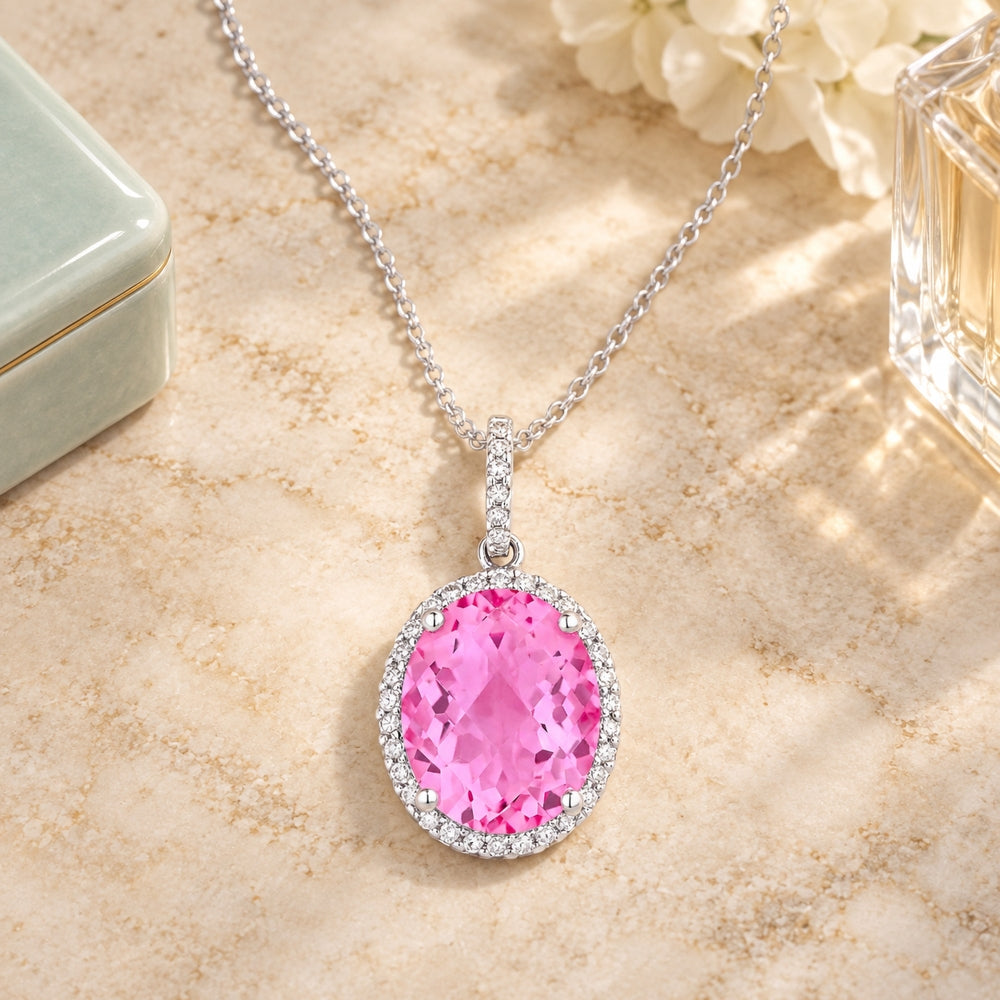 N1027 - 14K Gold Oval Pendant