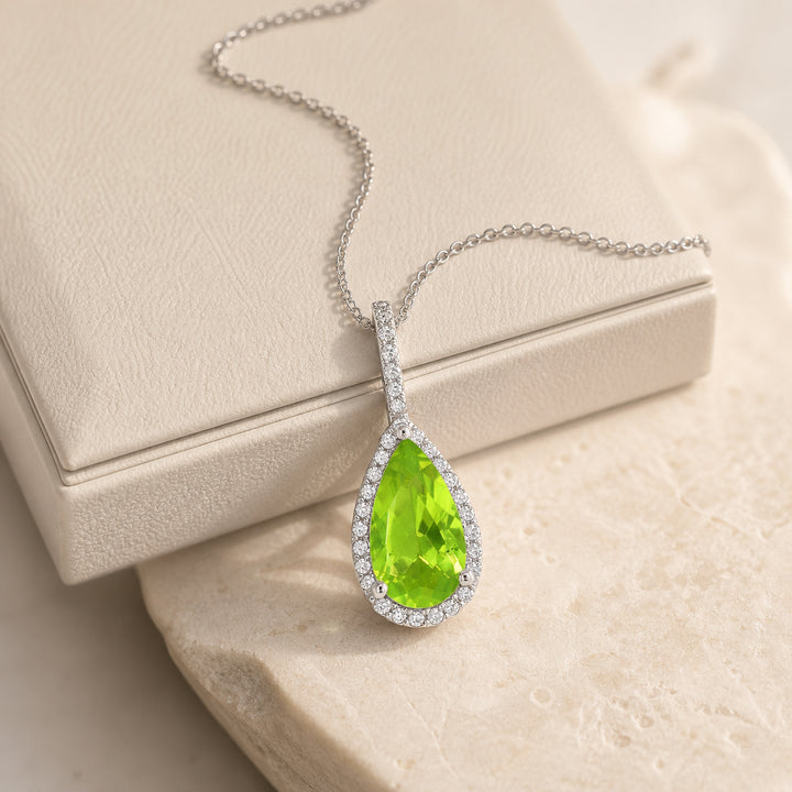 N1530 - 14K Gold Pear Pendant