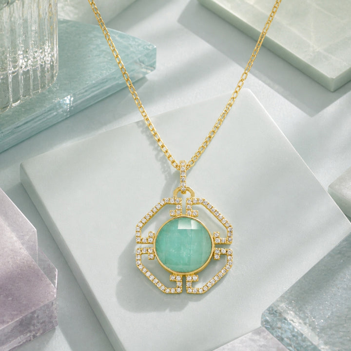 N1625 - 14K Yellow Gold Pendant