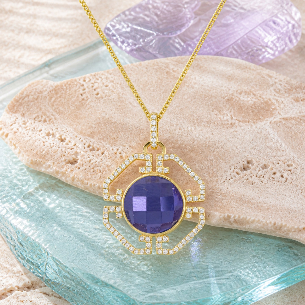 N1625 - 14K Yellow Gold Pendant