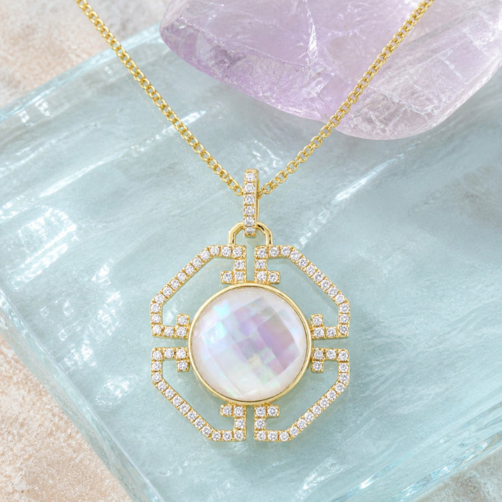 N1625 - 14K Yellow Gold Pendant