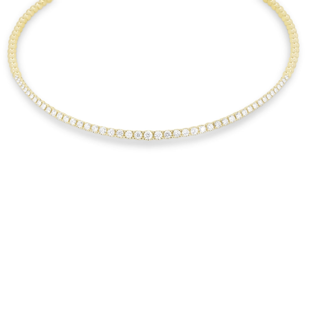 Madison L 14K Yellow Gold Diamond Necklace - style N1970Y-2.50CT