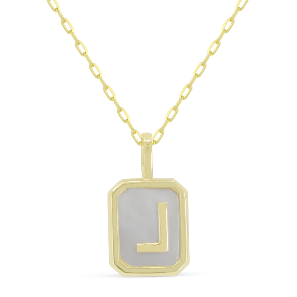 N2015 L Yellow Gold Mother Of Pearl Pendant Milano Collection 2025 Initial Letter Design UPDATED-21-Apr-2026 wholesale-only N2015LMOPY_2