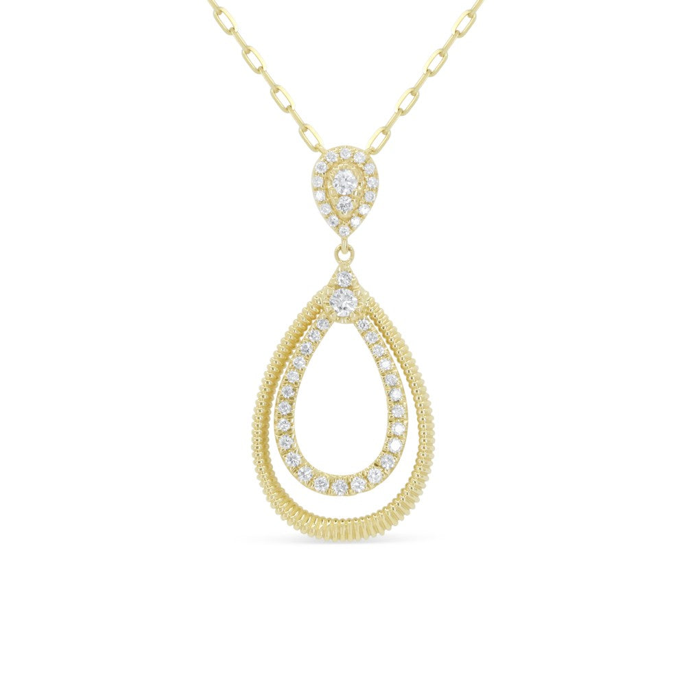 N2092 Yellow Gold White Diamond Pendant Milano Collection 2026 UPDATED-21-Apr-2026 wholesale-only N2092Y