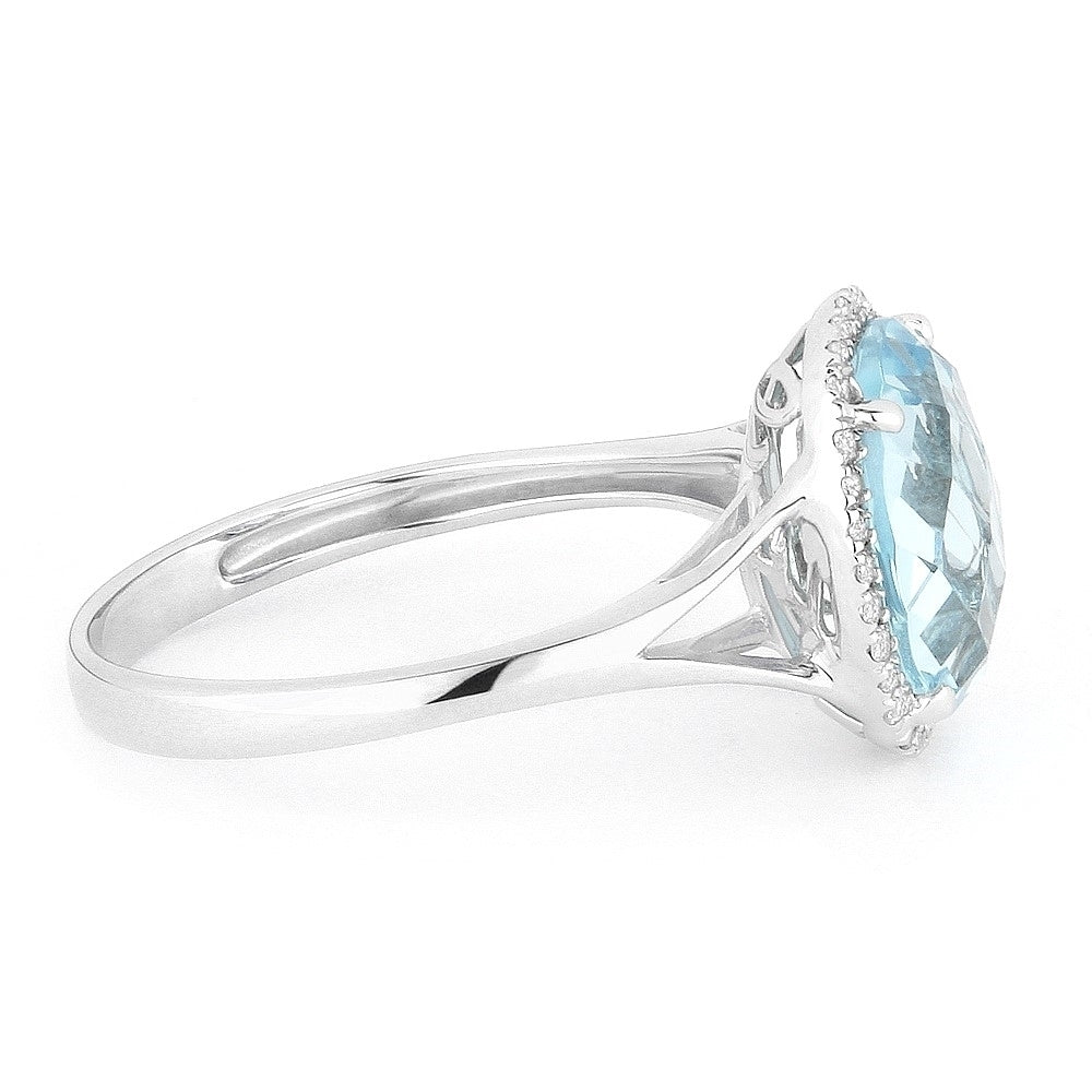 R1059 - 14K Gold Oval Ring