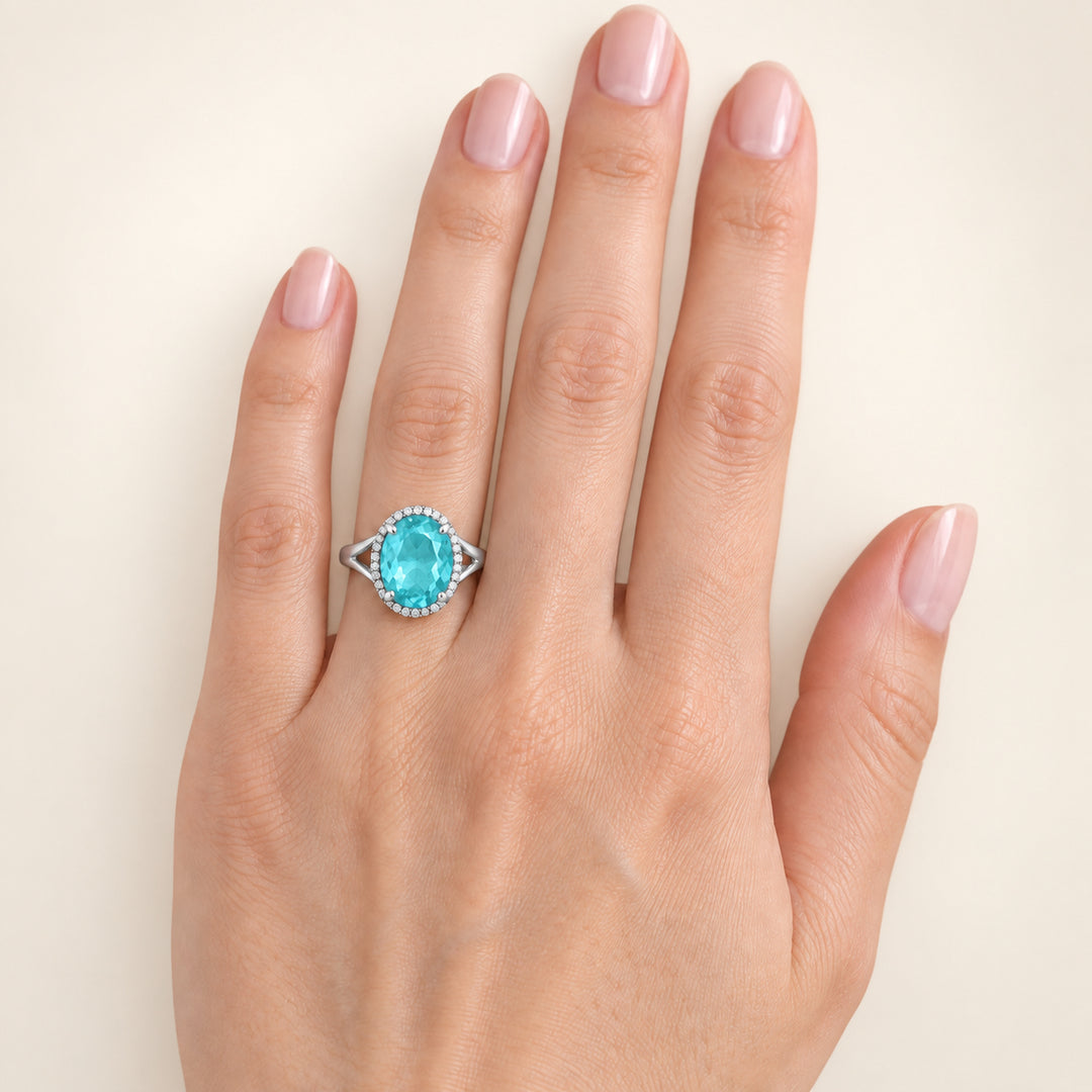 R1059 - 14K Gold Oval Ring