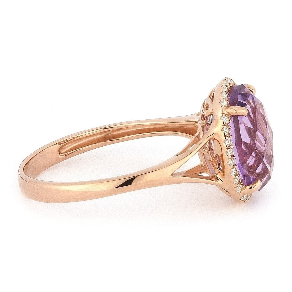 R1059 - 14K Gold Oval Ring