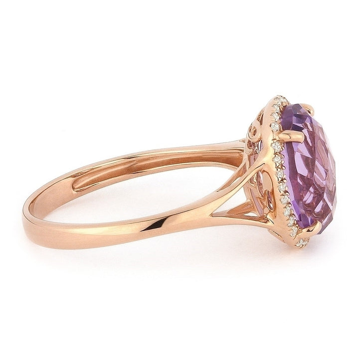 R1059 - 14K Gold Oval Ring
