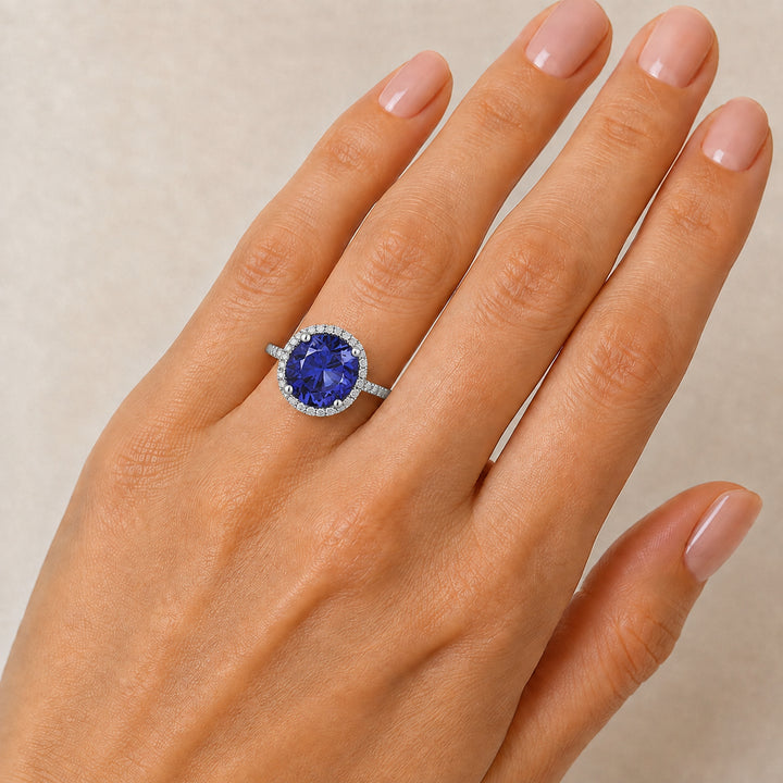 R1065 - 14K Gold Round Ring