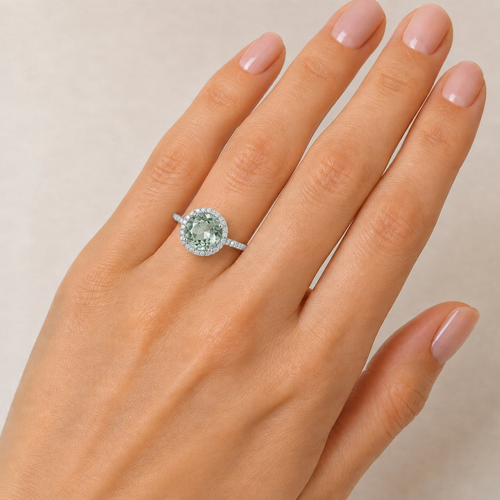 R1065 - 14K Gold Round Ring