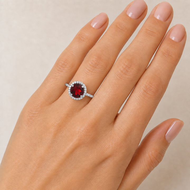 R1065 - 14K Gold Round Ring