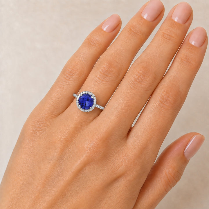 R1065 - 14K Gold Round Ring