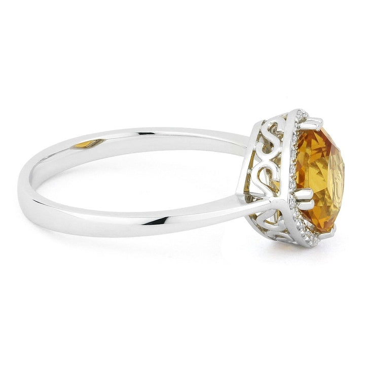 R1071 - 14K Gold Rectangle Ring