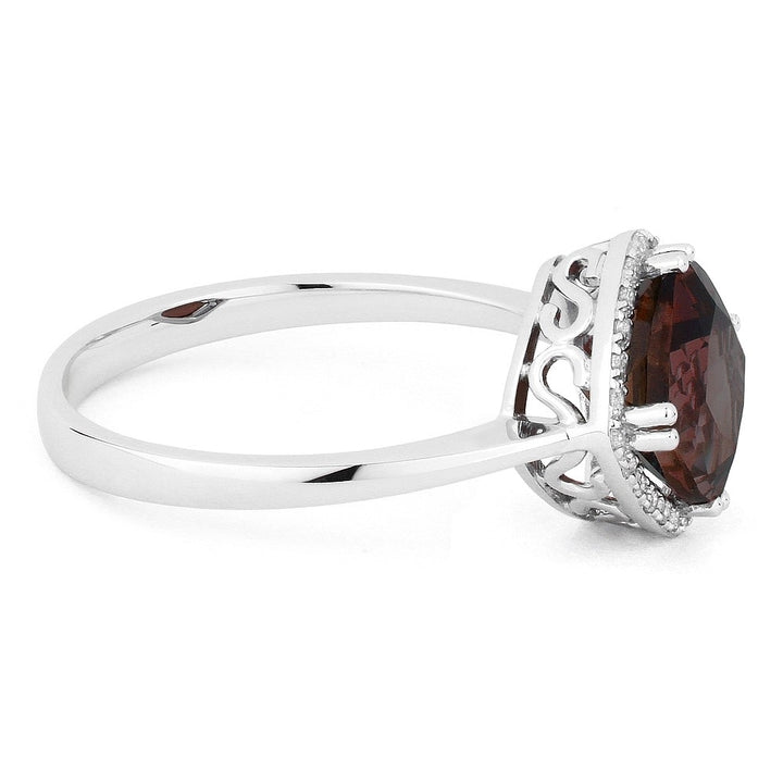 R1071 - 14K Gold Rectangle Ring