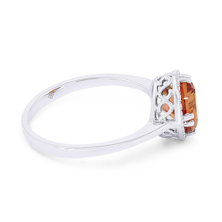 R1071 - 14K Gold Rectangle Ring