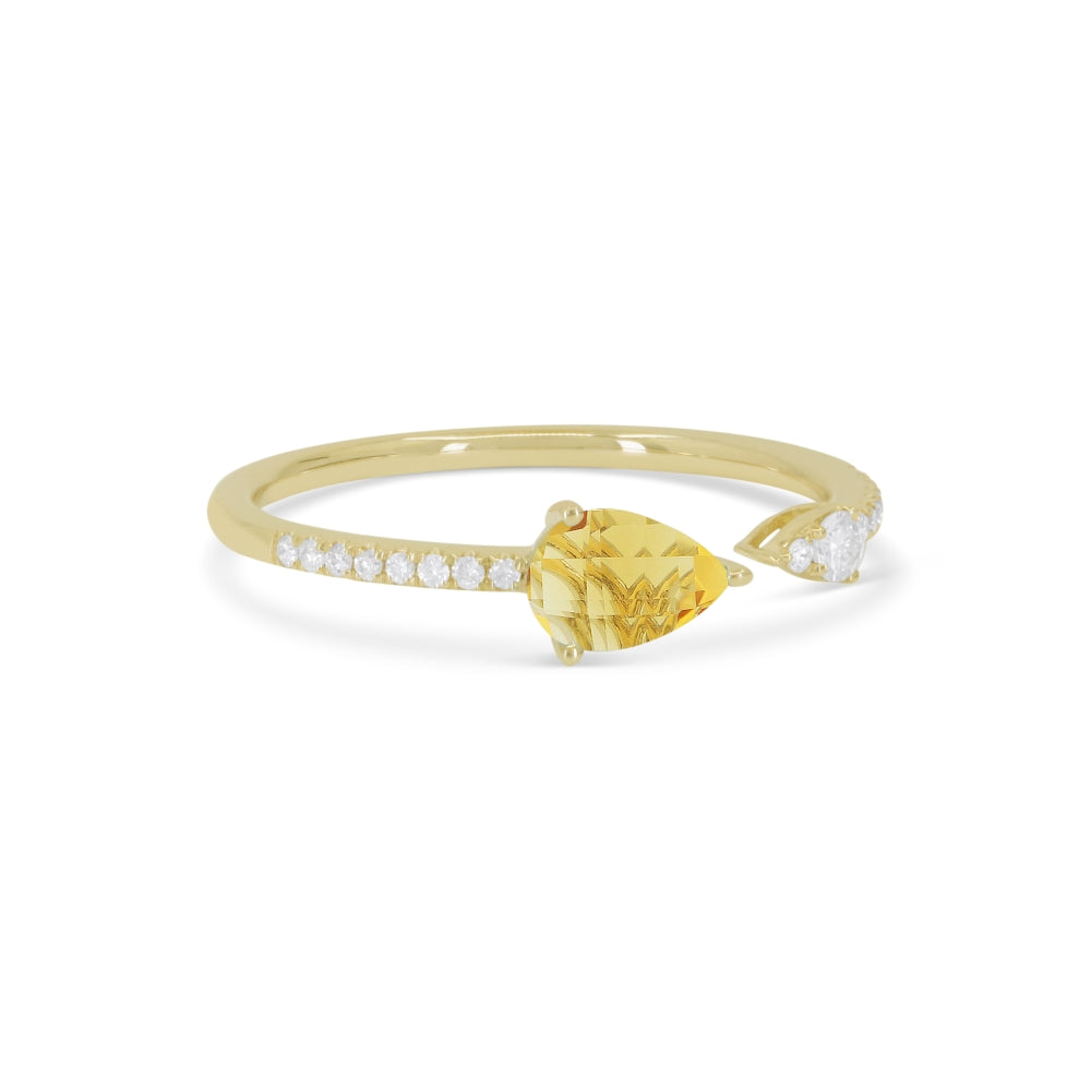 R1136 - 14K Yellow Gold Ring