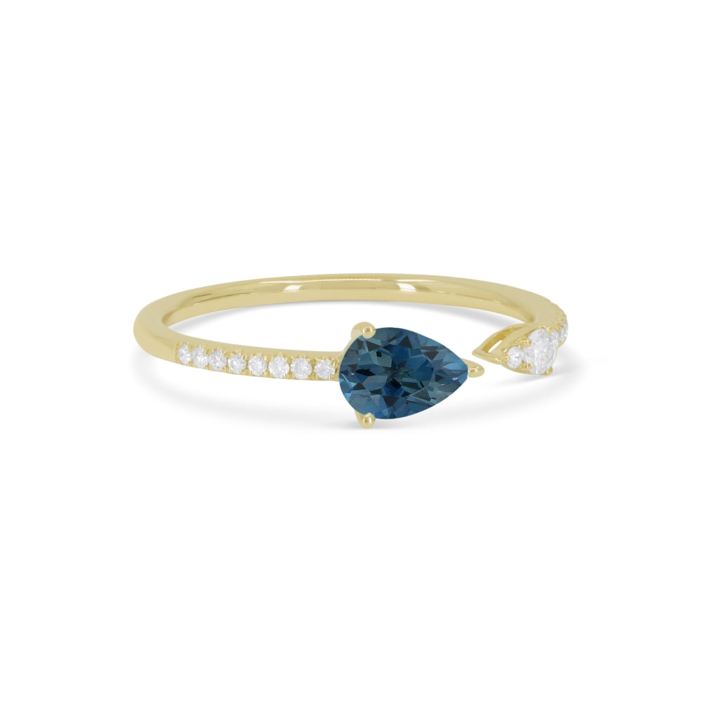 R1136 - 14K Yellow Gold Ring