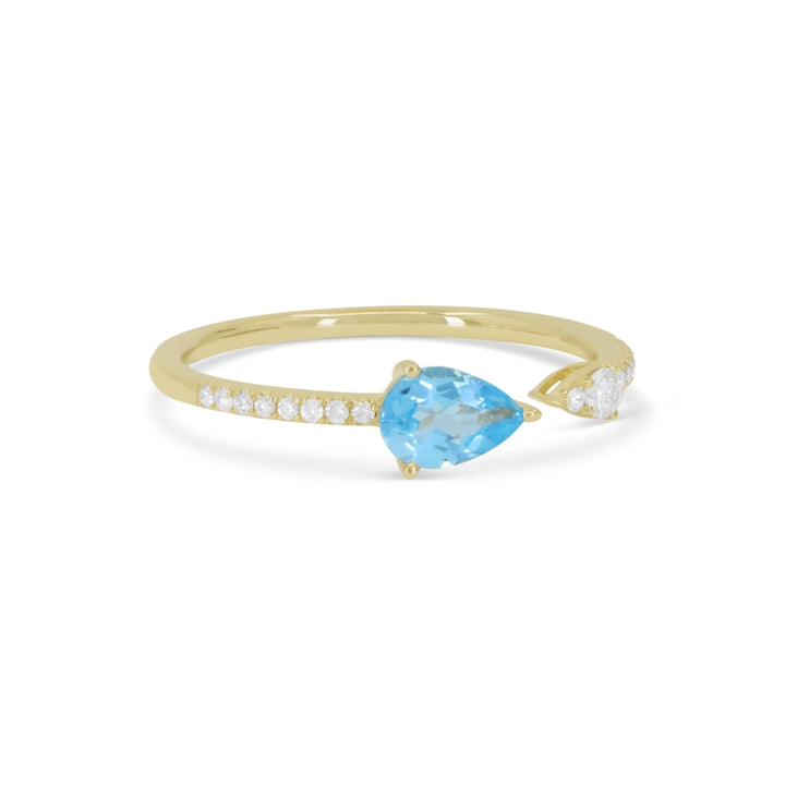 R1136 - 14K Yellow Gold Ring