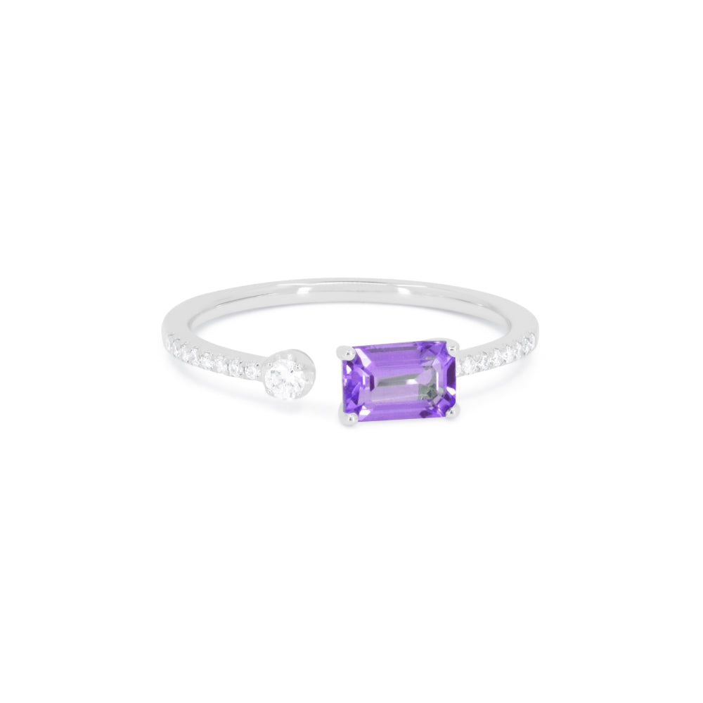 R1140 White Gold Amethyst Ring Essentials Collection 2025 UPDATED-21-Apr-2026 wholesale-only R1140AMW