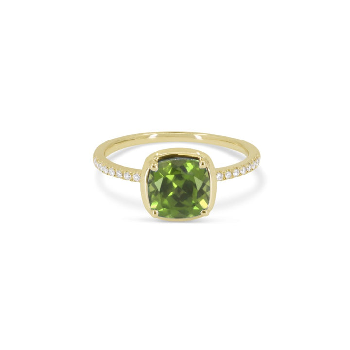 Madison L 14K Yellow Gold Peridot Ring - style R1144PRY