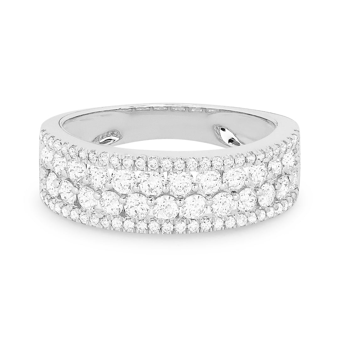 Madison L 14K White Gold Diamond Ring - style R1227W