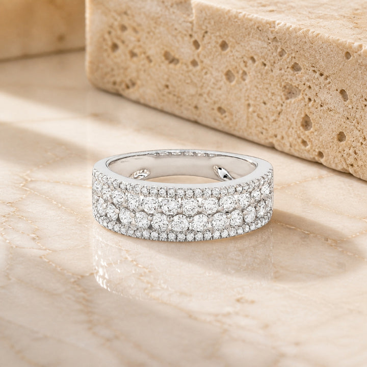 R1227 - 14K Gold Diamond Ring
