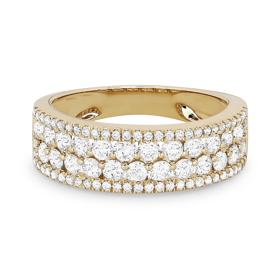 Madison L 14K Yellow Gold Diamond Ring - style R1227Y