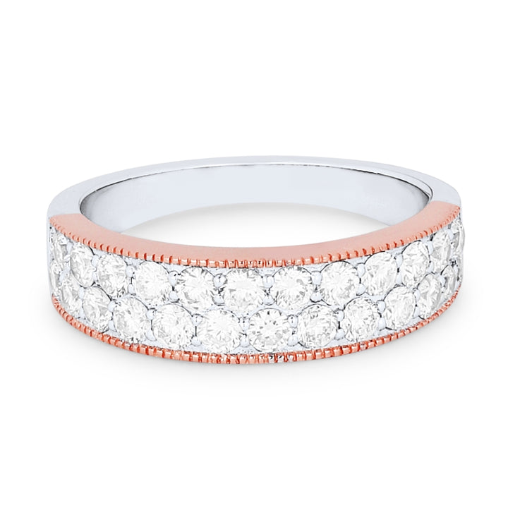 Madison L 14K Rose Gold Diamond Ring - style R1340P